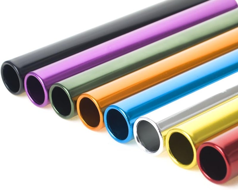 Muka 8 Packs Aluminum Track and Field Relay Batons Sticks Assorted Color Relay Running Race Outdoor Field Tools - Image 2